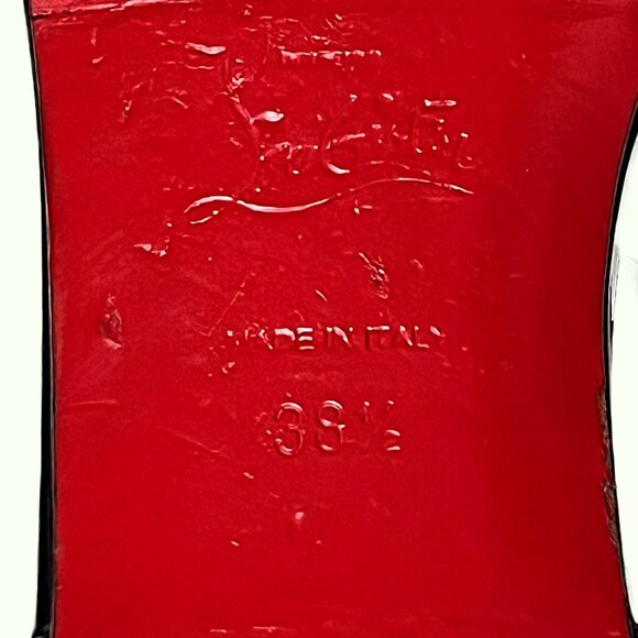 Christian Louboutin Golden Strap Sandals 38.5 EU (8 US) - Picture 5 of 11